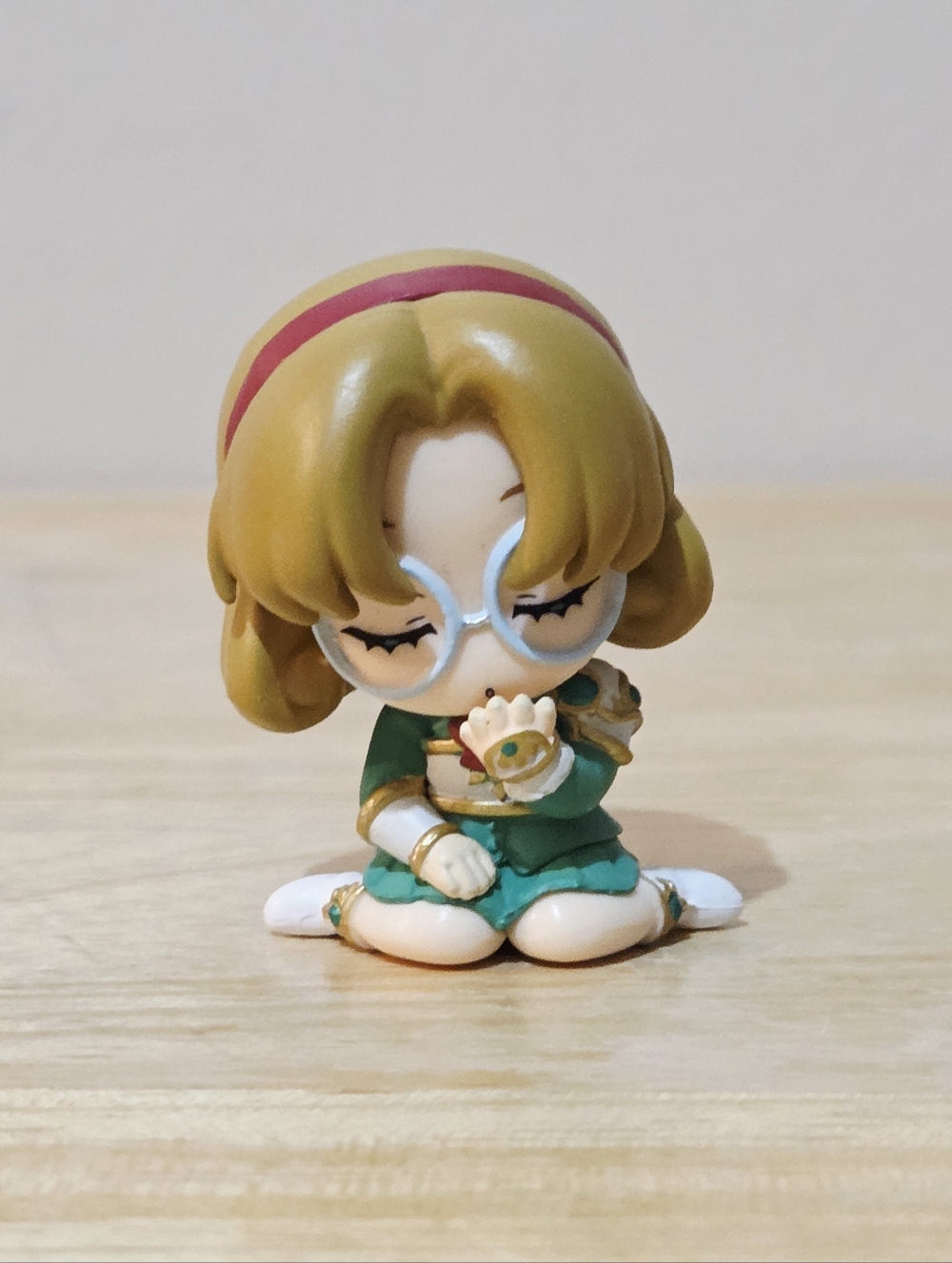 *4 for $30* Magic Knight Rayearth Chibi Sleeping Figure - Fuu - CLAMP